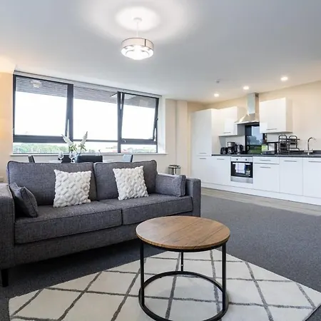 Lovely 2 Bedroom Modern Apartment Manchester Exterior photo